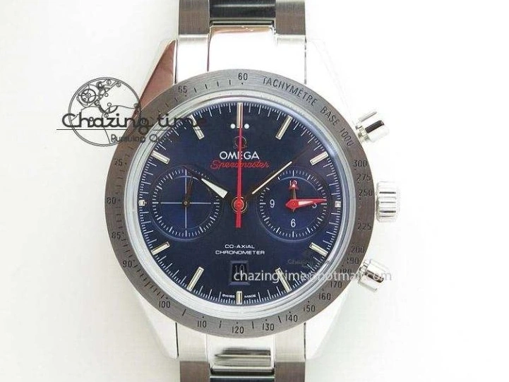 0701 De Ville MK 1:1 Best Edition SS Blue Dial On Black Leather Strap A Lightweight 8258